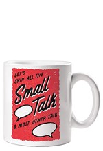 ΚΟΥΠΑ ΚΕΡΑΜΙΚΗ GIBBS SMITH 310ml SKIP THE SMALL TALK