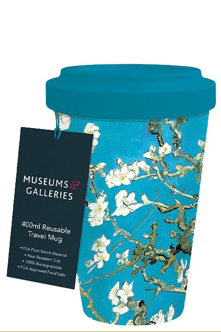 ΚΟΥΠΑ MUSEUMS & GALLERIES PLA PLANT ΜΕ ΚΑΠΑΚΙ 400ML VINCENT VAN GOGH ALMOND BRANCHES IN BLOOM