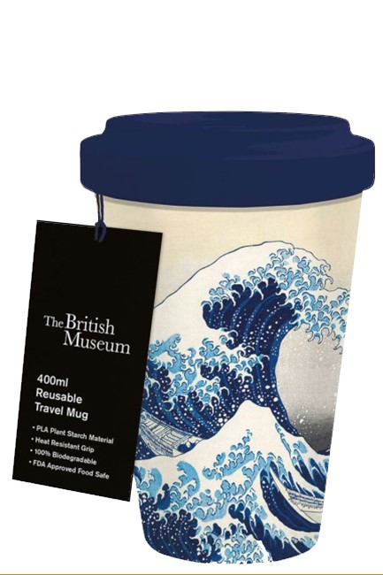 ΚΟΥΠΑ THE BRITISH MUSEUM PLA PLANT ΜΕ ΚΑΠΑΚΙ 400ML HOKUSAI THE GREAT WAVE