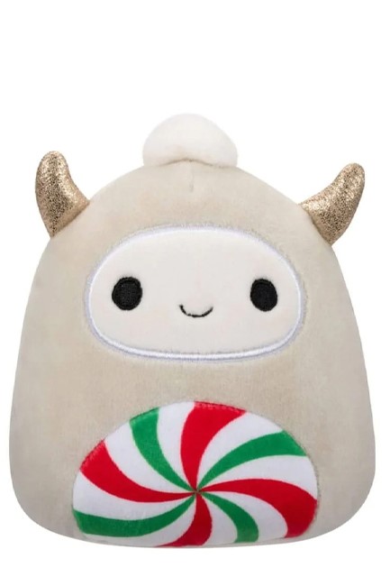 ΛΟΥΤΡΙΝΟ SQUISHMALLOWS 13 εκ.XMAS ΑΣΠΡΟ ΓΙΕΤΙ