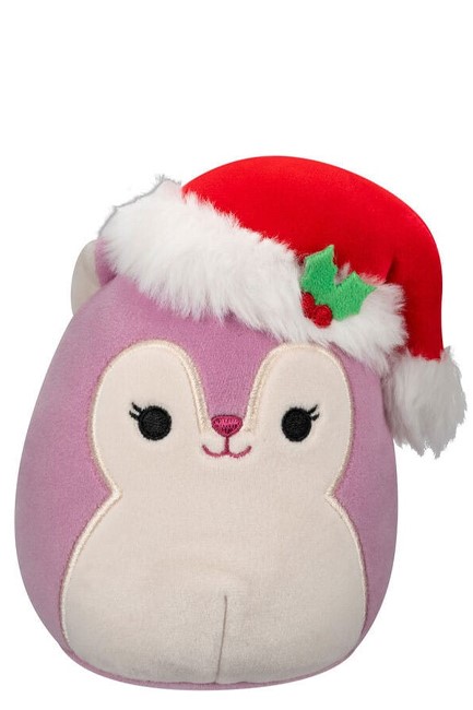 ΛΟΥΤΡΙΝΟ SQUISHMALLOWS 13 εκ.XMAS ALINA Ο ΣΚΙΟΥΡΟΣ