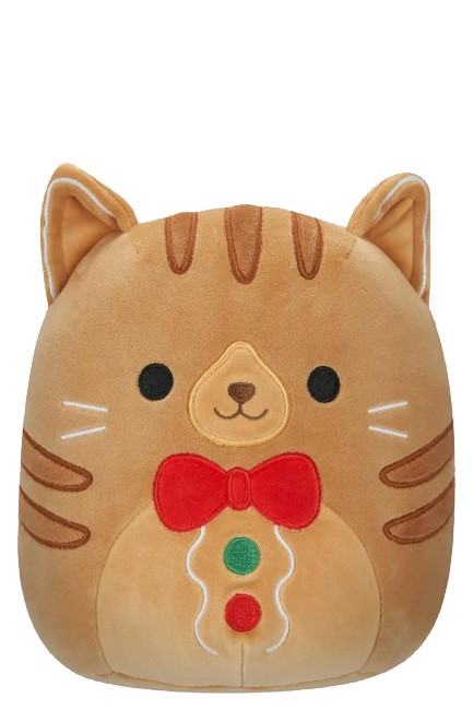 ΛΟΥΤΡΙΝΟ SQUISHMALLOWS 19 εκ.XMAS GINGERBREAD ΓΑΤΑ