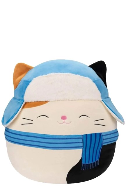 ΛΟΥΤΡΙΝΟ SQUISHMALLOWS 19 εκ.XMAS CAM Η ΓΑΤΑ