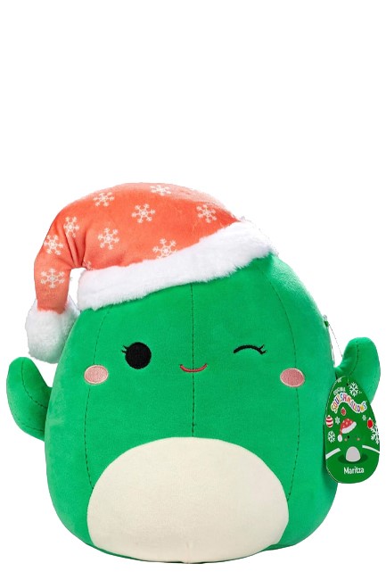 ΛΟΥΤΡΙΝΟ SQUISHMALLOWS 19 εκ.XMAS MARITZA Ο ΚΑΚΤΟΣ