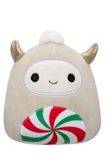 ΛΟΥΤΡΙΝΟ SQUISHMALLOWS 19 εκ.XMAS ΑΣΠΡΟ ΓΙΕΤΙ