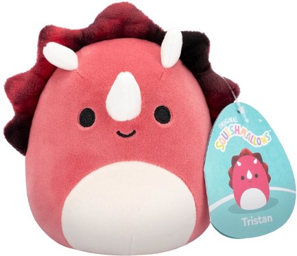 ΛΟΥΤΡΙΝΟ SQUISHMALLOWS 13 εκ.ΚΟΚΚΙΝΟΣ ΤΡΙΚΕΡΑΤΩΨ