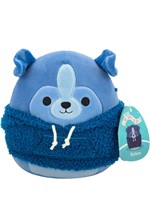 ΛΟΥΤΡΙΝΟ SQUISHMALLOWS 19 εκ.VELVET HOODIES ΜΠΛΕ ΣΚΥΛΟΣ