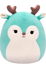 ΛΟΥΤΡΙΝΟ SQUISHMALLOWS 30.5 εκ.ΑΝΑΓΛΥΦΟ ΜΟΤΙΒΟ ΓΑΛΑΖΙΟ ΕΛΑΦΙ