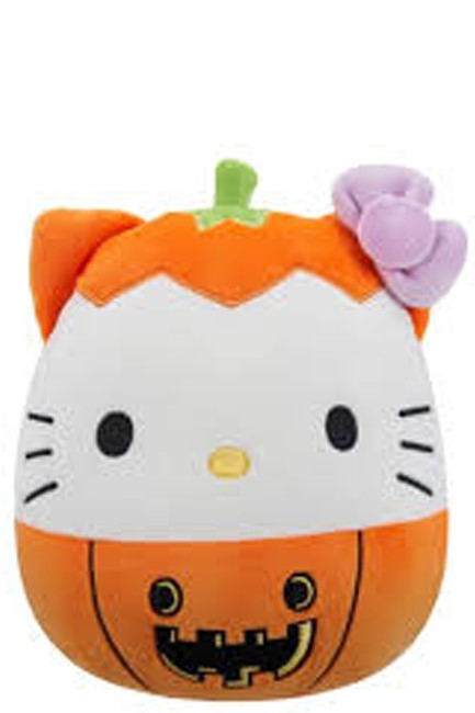 ΛΟΥΤΡΙΝΟ SQUISHMALLOWS 20 εκ.SANRIO HALLOWEEN PUMPKINS HELLO KITTY