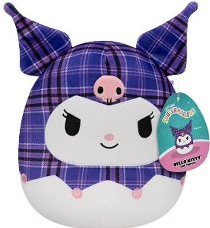 ΛΟΥΤΡΙΝΟ SQUISHMALLOWS 20 εκ.SANRIO HALLOWEEN PUMPKINS KUROMI