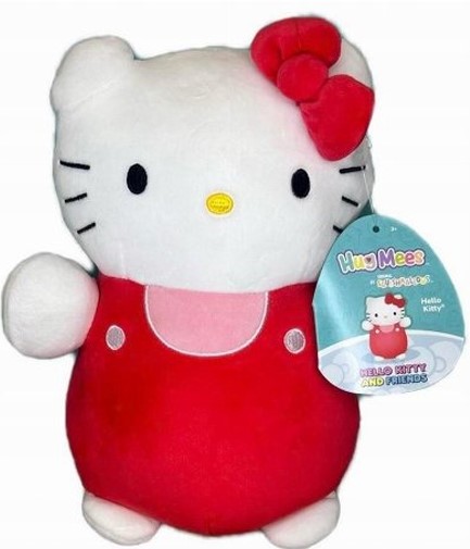 ΛΟΥΤΡΙΝΟ SQUISHMALLOWS 25 εκ.SANRIO HUGMEES HELLO KITTY