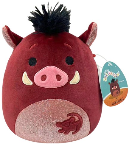 ΛΟΥΤΡΙΝΟ SQUISHMALLOWS 25 εκ.DISNEY LION KING PUMBAA