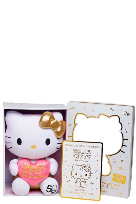 ΛΟΥΤΡΙΝΟ HELLO KITTY 30εκ.50TH GOLDEN ANNIVERSARY EDITION