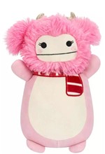 ΛΟΥΤΡΙΝΟ SQUISHMALLOWS 25 εκ.XMAS HUGMEES ΡΟΖ ΜΕΓΑΛΟΠΑΤΟΥΣΑΣ