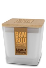 ΚΕΡΙ ΑΡΩΜΑΤΙΚΟ HEART & HOME BAMBOO 210ΓΡ.-ΒΑΝΙΛΙΑ ΚΑΙ ΜΠΑΧΑΡΙΚΑ