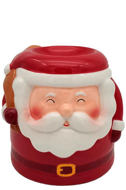 ΚΑΜΙΝΙ ΚΕΡΑΜΙΚΟ XMAS PUCKATOR SANTA CLAUS XOB396