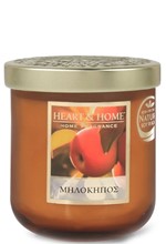 ΚΕΡΙ ΑΡΩΜΑΤΙΚΟ HEART & HOME ΜΕΣΑΙΟ 115ΓΡ.-ΜΗΛΟΚΗΠΟΣ