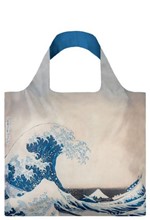 ΤΣΑΝΤΑ ΓΙΑ ΨΩΝΙΑ LOQI MUSEUM-HOKUSAI-THE GREAT WAVE RECYCLED