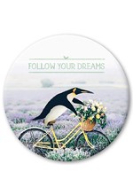 ΜΑΓΝΗΤΗΣ PICKMOTION MEDIUM FOLLOW YOUR DREAMS PENGUIN