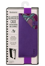 ΘΗΚΗ ΓΥΑΛΙΩΝ ΓΙΑ NOTEBOOK ΜΕ ΛΑΣΤΙΧΟ BOOKAROO PURPLE 41203