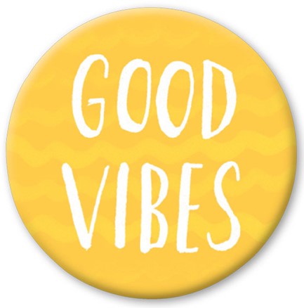 ΜΑΓΝΗΤΗΣ PICKMOTION SMALL GOOD VIBES YELLOW