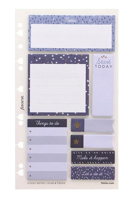 ΧΑΡΤΑΚΙΑ ΑΥΤΟΚΟΛΛΗΤΑ FILOFAX INDIGO        