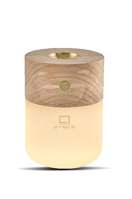 ΦΩΤΙΣΤΙΚΟ ΞΥΛΙΝΟ ΕΠΙΤΡΑΠΕΖΙΟ GINGKO SMART DIFFUSER NATURAL WHITE ASH G017AH