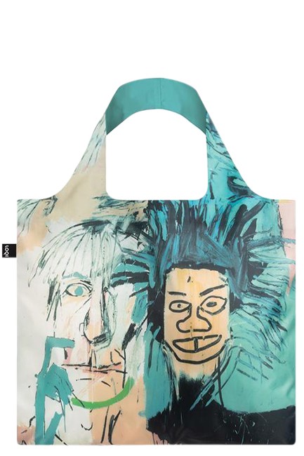 ΤΣΑΝΤΑ ΓΙΑ ΨΩΝΙΑ LOQI MUSEUM-JEAN BASQUIAT-WARHOL