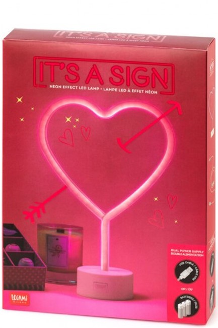 ΦΩΤΙΣΤΙΚΟ LEGAMI IT'S A SIGN LL0003 NEON-HEART