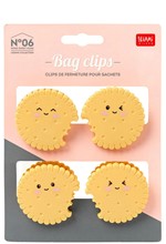 BAG CLIPS ΣΕΤ 4ΤΕΜ.LEGAMI CLIP0003 COOKIE