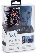 ΘΗΚΗ ΑΞΕΣΟΥΑΡ GADGETS BOOKAROO V&A TECH TIDY KILBURN BLACK FLORAL