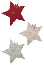 ΣΟΥΒΕΡ ΑΠΟ ΤΣΟΧΑ XMAS MOSES GLITTER STARS M16708