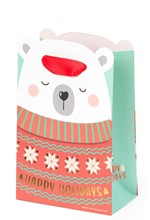 ΤΣΑΝΤΑ ΔΩΡΟΥ XMAS SMALL LEGAMI GB0632 POLAR BEAR