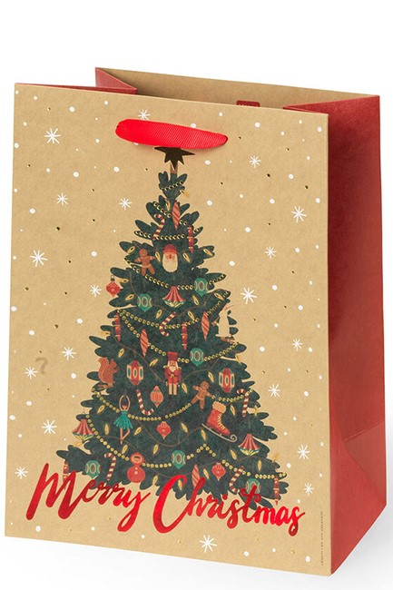 ΤΣΑΝΤΑ ΔΩΡΟΥ XMAS MEDIUM LEGAMI GB0635 XMAS TREE