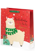 ΤΣΑΝΤΑ ΔΩΡΟΥ XMAS LARGE LEGAMI GB0639 LLAMA