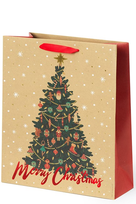 ΤΣΑΝΤΑ ΔΩΡΟΥ XMAS LARGE LEGAMI GB0640 XMAS TREE