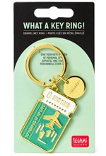 ΜΠΡΕΛΟΚ LEGAMI EKR0004 WHAT A KEY RING-TRAVEL TICKET