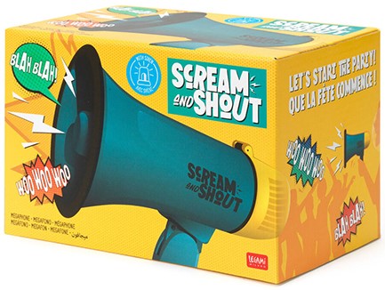 ΜΕΓΑΦΩΝΟ LEGAMI MEG0001 SCREAM AND SHOUT