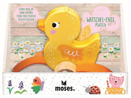 ΠΑΙΧΝΙΔΙ ΞΥΛΙΝΟ MOSES SPRING DUCK ΜΕ ΚΙΝΗΣΗ M25524