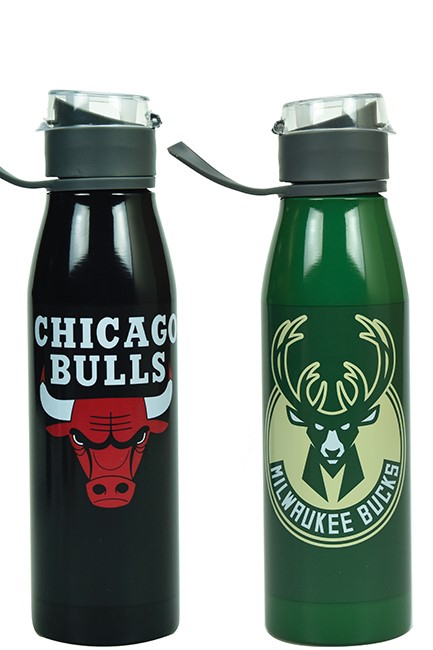 ΠΑΓΟΥΡΙ ΑΝΟΞΕΙΔΩΤΟ ΑΤΣΑΛΙ BACK ME UP 600ML 558-55249 NBA MILWAUKEE BUCKS-CHICAGO BULLS