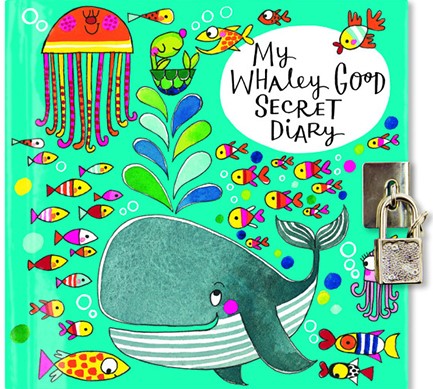 ΛΕΥΚΩΜΑ ΜΕ ΚΛΕΙΔΑΡΙΑ R.E.D.SD48 MY WHALEY GOOD SECRET DIARY