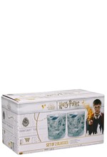 ΠΟΤΗΡΙ ΓΥΑΛΙΝΟ ΣΕΤ 2 ΤΕΜ.HALF MOON BAY HARRY POTTER DIAGON 300ML GL02HP04