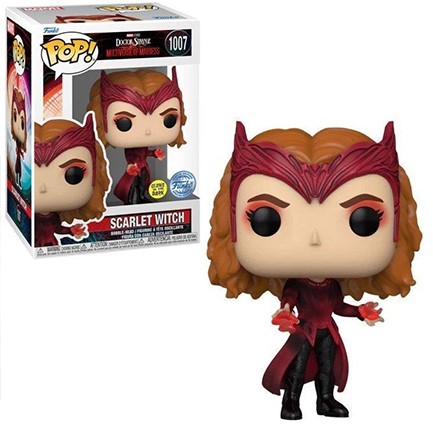 ΦΙΓΟΥΡΑ FUNKO POP MARVEL-DOCTOR STRANGE IN THE MULTIVERSE OF MADNESS-SCARLET WITCH 1007 GLOW IN DARK