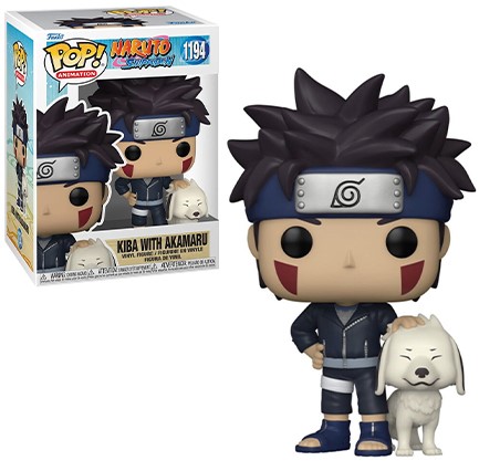 ΦΙΓΟΥΡΑ FUNKO POP ANIMATION-NARUTO SHIPPUDEN-KIBA WITH AKAMARU 1194