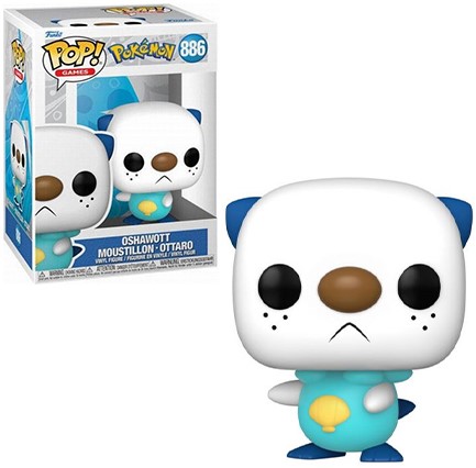 ΦΙΓΟΥΡΑ FUNKO POP POKEMON-OSHAWOTT MOUSTILLON OTTARO 886