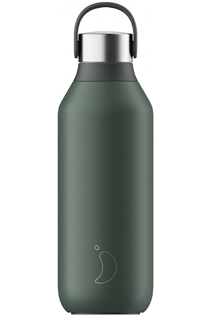 ΠΑΓΟΥΡΙ ΑΝΟΞΕΙΔΩΤΟ ΑΤΣΑΛΙ ΘΕΡΜΟΣ CHILLY'S 500ml SERIES 2 PINE GREEN