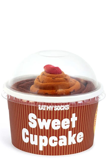 ΚΑΛΤΣΕΣ EAT MY SOCKS CHOCOLATE CUPCAKE