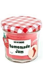 ΚΑΛΤΣΕΣ EAT MY SOCKS HOMEMADE JAM STRAWBERRY