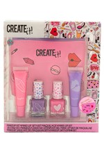 ΣΕΤ ΜΑΚΙΓΙΑΖ CREATE IT 2 ΒΕΡΝΙΚΙΑ ΝΥΧΙΩΝ+2LIP GLOSS ΜΕ ΝΕΣΕΣΕΡ