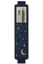 ΘΗΚΗ ΓΙΑ ΕΡΓΑΛΕΙΑ ΓΡΑΦΗΣ ΜΕ ΛΑΣΤΙΧΟ BOOKAROO MOON AND STARS